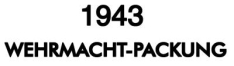 Wehrmacht Packaging stamp